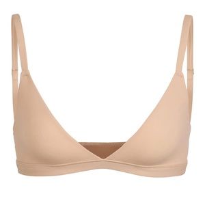 SKIMS Fits Everybody Triangle Bralette - Regular - Medium, color: clay